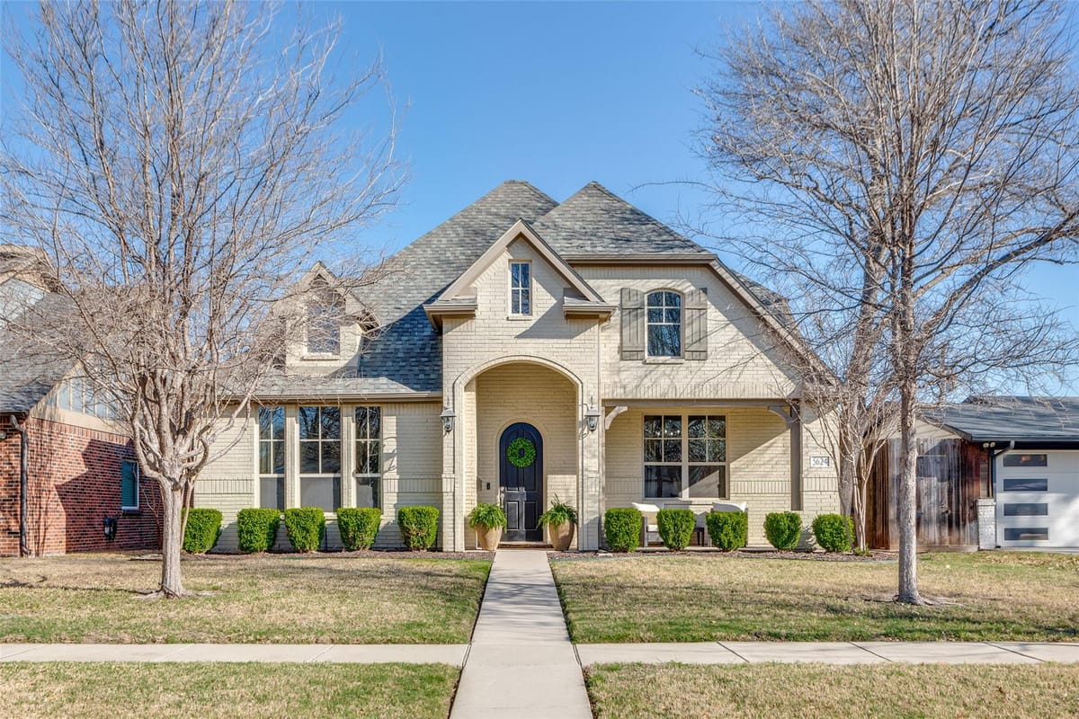 Exterior of 5624 Pershing Avenue, a home in the Westside neighborhood of Fort Worth, Texas.
